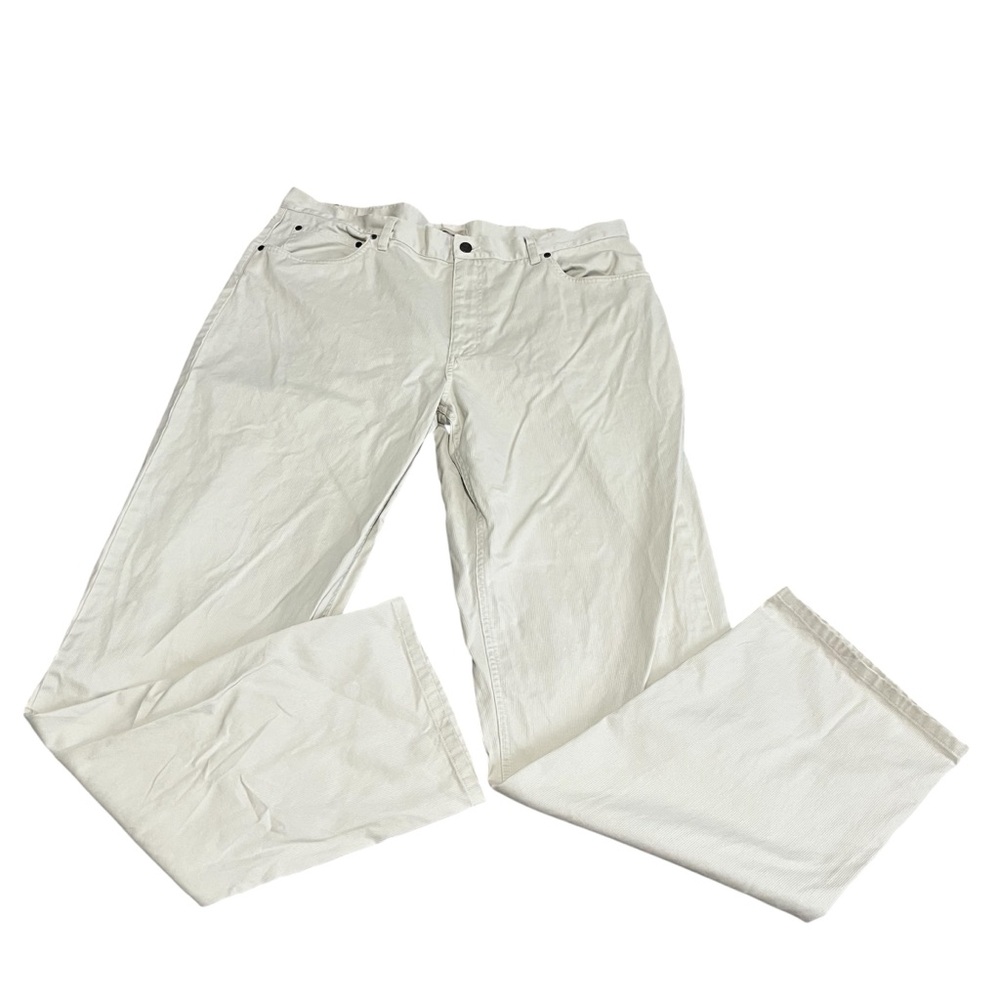L.L.Bean size 40 men’s cream trousers